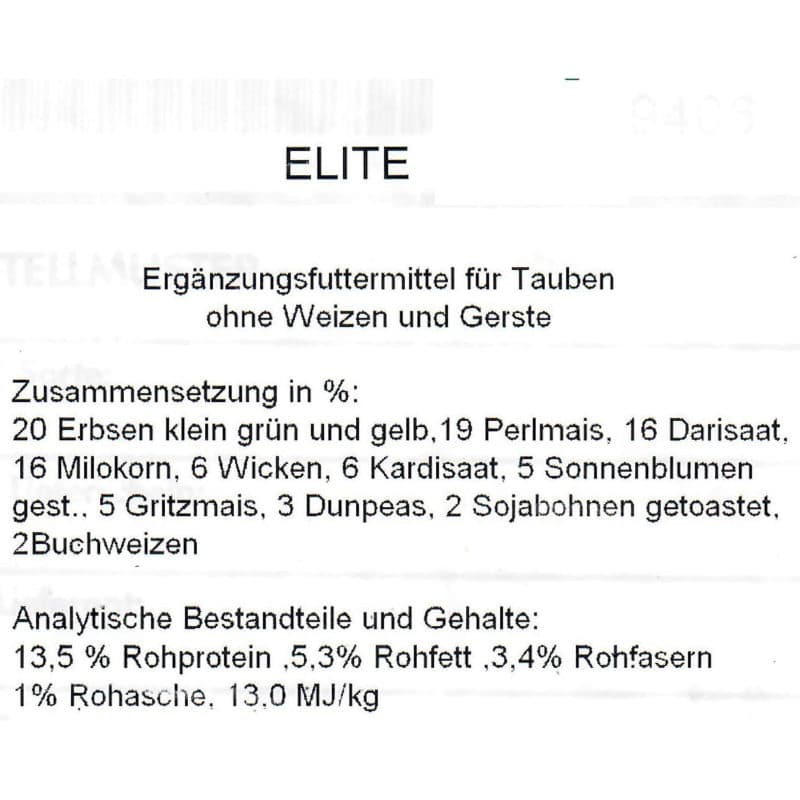Alfana Elite K Taubenfutter 25 kg ohne Weizen und Gerste – Detailbild 1 – jetzt kaufen bei Stadtmühle Waldenbuch