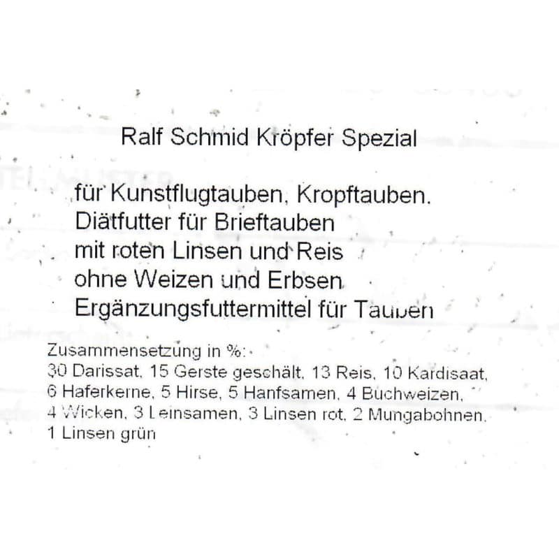 Alfana Ralf Schmid Kröpfer Spezial 25 kg – Detailbild 1 – jetzt kaufen bei Stadtmühle Waldenbuch