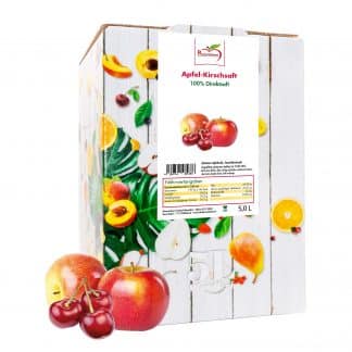 Apfel-Kirschsaft 100% Direktsaft Bag in Box 5 L – jetzt kaufen bei Stadtmühle Waldenbuch Onlineshop