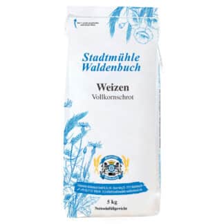 Weizenvollkornschrot - 5 kg – jetzt kaufen bei Stadtmühle Waldenbuch
