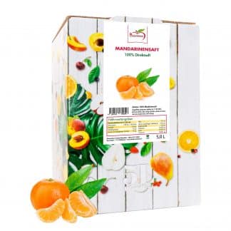 Pfannenschwarz Mandarinensaft 100% Direktsaft, 2er Pack (2x5 l Bag in Box) – jetzt kaufen bei Stadtmühle Waldenbuch Onlineshop