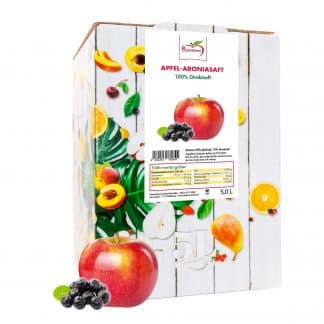 Apfel-Aroniasaft Verpackung
