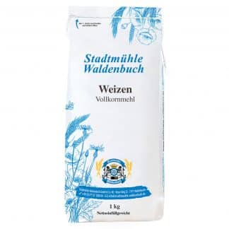 Weizenvollkornmehl - 1 kg – jetzt kaufen bei Stadtmühle Waldenbuch