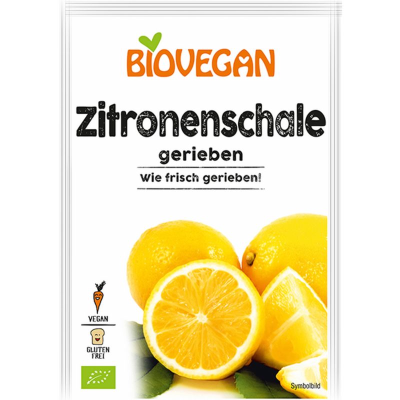 BioVegan Zitronenschale 9 g – jetzt kaufen bei Stadtmühle Waldenbuch