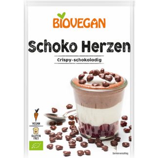 BioVegan Schoko-Herzen Vollkornkern 35 g – jetzt kaufen bei Stadtmühle Waldenbuch Onlineshop