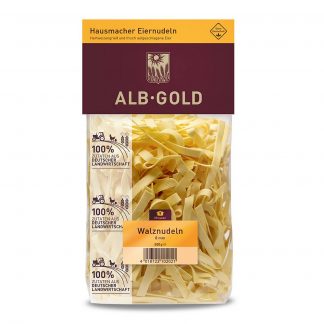ALB-GOLD Walznudeln 8 mm gerillt - 500 g – jetzt kaufen bei Stadtmühle Waldenbuch