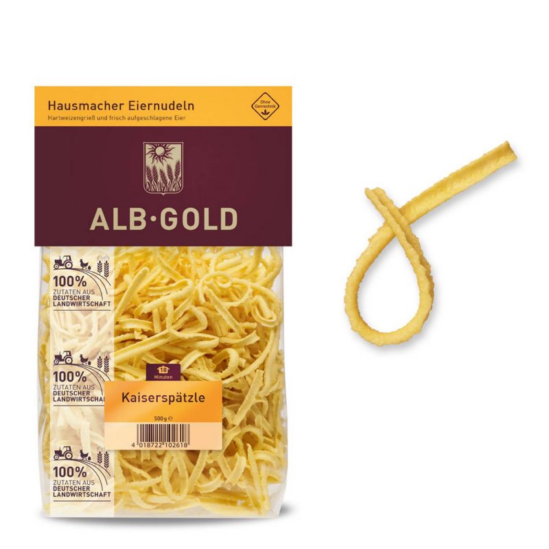 ALB-GOLD Kaiserspätzle - 500 g – jetzt kaufen bei Stadtmühle Waldenbuch Onlineshop