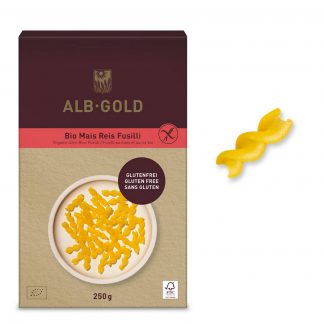 ALB-GOLD Bio Mais Reis Fusilli – jetzt kaufen bei Stadtmühle Waldenbuch Onlineshop