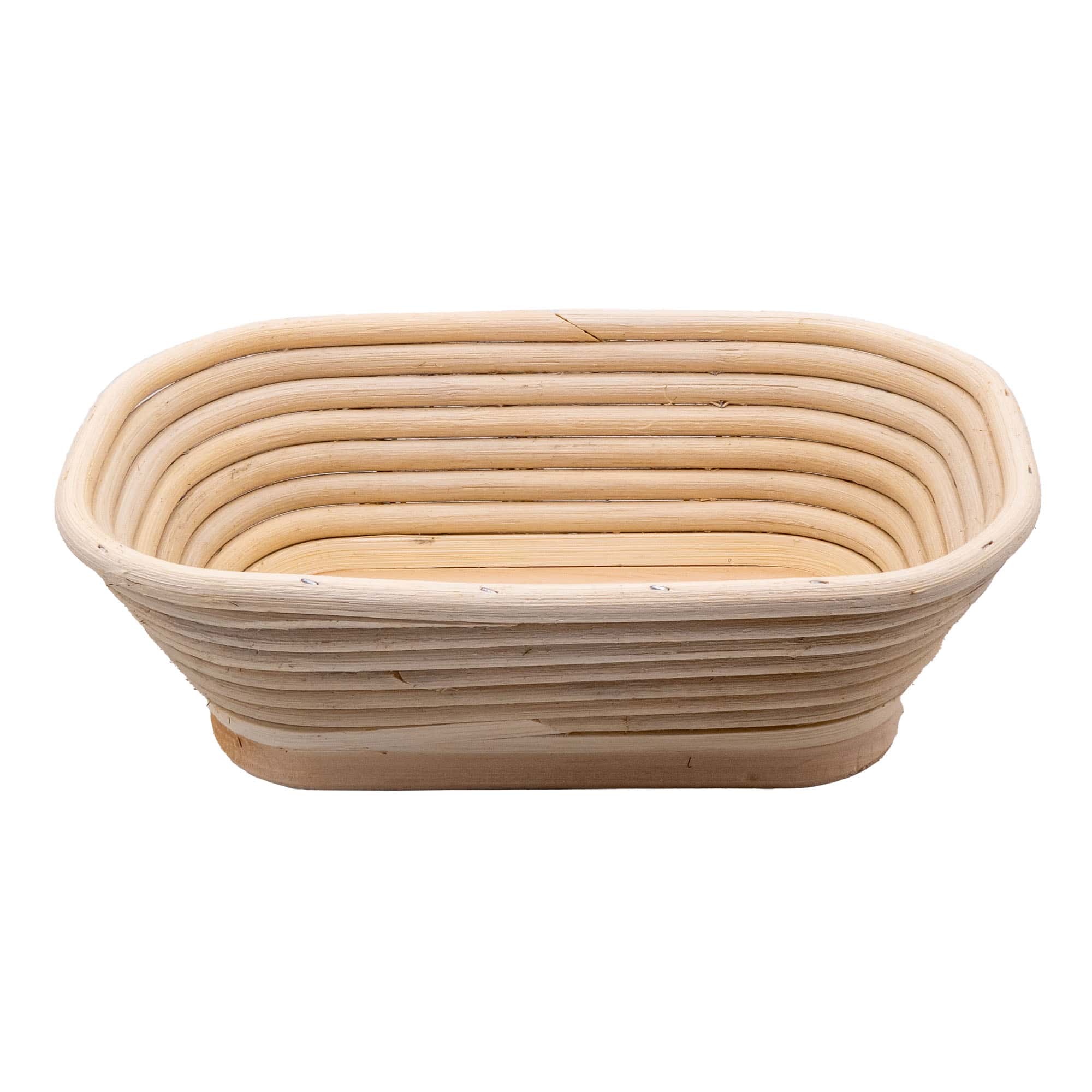 Gärkorb Brotform Peddigrohr mit Holzboden 1,0 kg lang 