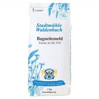 Baguettemehl | Farine de blé T65 | Baguette de tradition française - 1 kg – jetzt kaufen bei Stadtmühle Waldenbuch Onlineshop