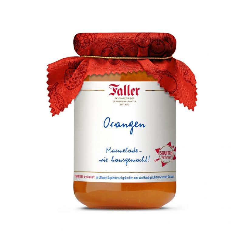 Faller Orangen-Marmelade 330g, wie hausgemacht! – jetzt kaufen bei Stadtmühle Waldenbuch Onlineshop