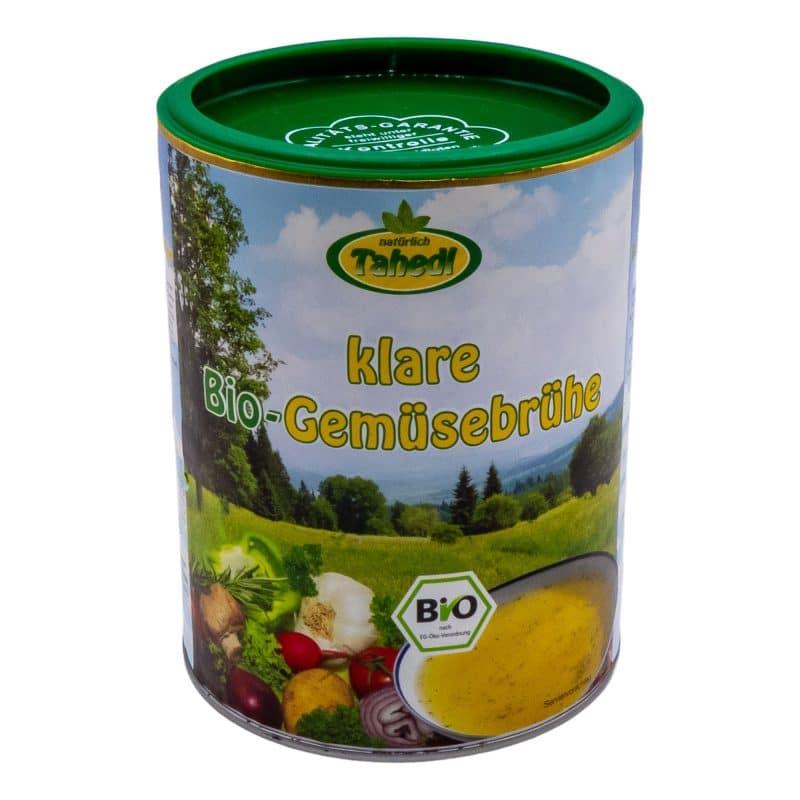 Tahedl Bio-Klare Gemüsebrühe 500 g – jetzt kaufen bei Stadtmühle Waldenbuch Onlineshop