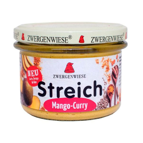 Zwergenwiese Mango Curry Streich, 180g – jetzt kaufen bei Stadtmühle Waldenbuch Onlineshop