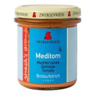 Zwergenwiese Streich’s drauf Meditom - Mediteranes Gemüse, Tomate, 160g – jetzt kaufen bei Stadtmühle Waldenbuch