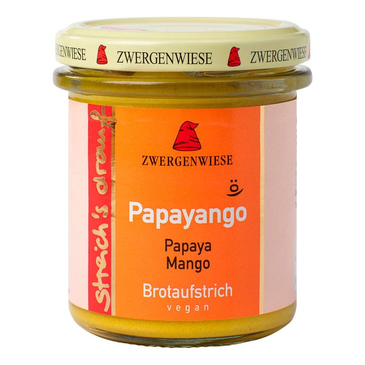 Zwergenwiese Streich’s drauf Papayango - Papaya, Mango, 160g – jetzt kaufen bei Stadtmühle Waldenbuch