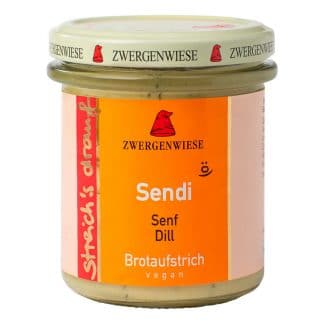 Zwergenwiese Streich’s drauf Sendi - Senf, Dill, 160g – jetzt kaufen bei Stadtmühle Waldenbuch