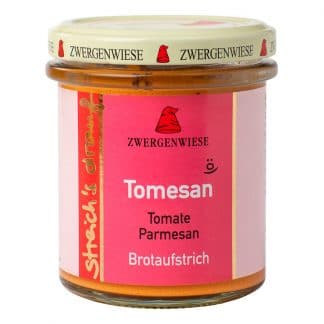 Zwergenwiese Streich’s drauf Tomesan - Tomate Parmesan, 160g – jetzt kaufen bei Stadtmühle Waldenbuch Onlineshop