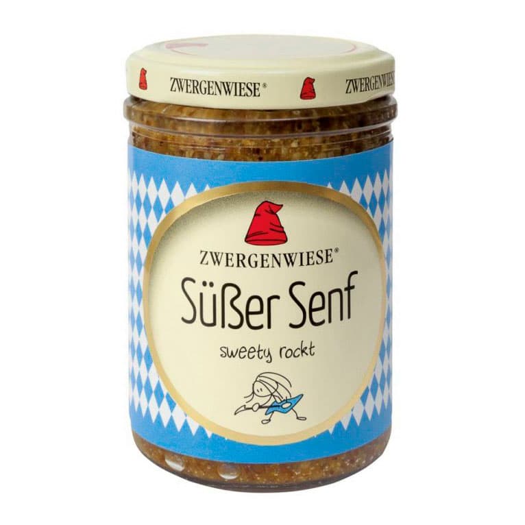 Zwergenwiese Süßer Senf, 160ml – jetzt kaufen bei Stadtmühle Waldenbuch