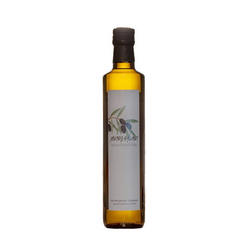 Xenosoliven, Griechisch Natives Natives Olivenöl Extra, 500 ml – jetzt kaufen bei Stadtmühle Waldenbuch