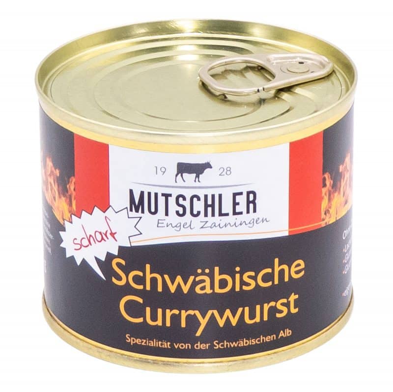 Mutschler - Schwäbische Currywurst scharf – jetzt kaufen bei Stadtmühle Waldenbuch Onlineshop