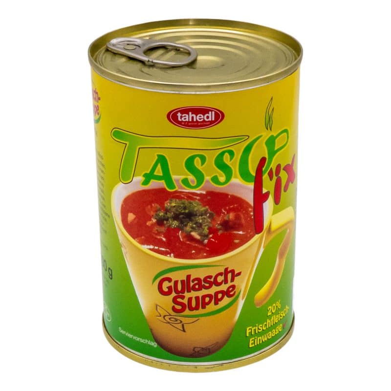 Tahedl Tassofix Gulasch-Suppe 400 ml – jetzt kaufen bei Stadtmühle Waldenbuch