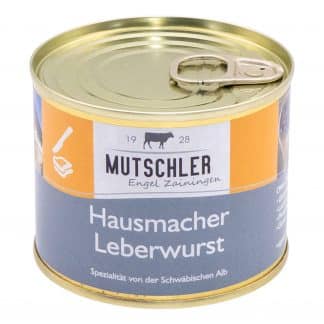 Dose Hausmacher Leberwurst