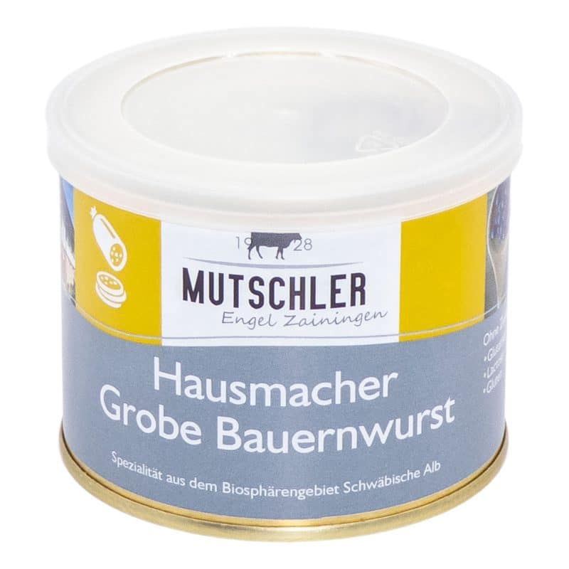 Mutschler - Hausmacher Grobe Bauernwurst – Detailbild 1 – jetzt kaufen bei Stadtmühle Waldenbuch