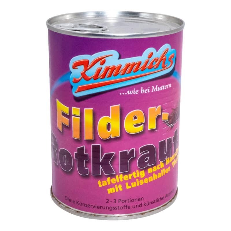Kimmichs Filder-Rotkraut, 580 ml – jetzt kaufen bei Stadtmühle Waldenbuch Onlineshop