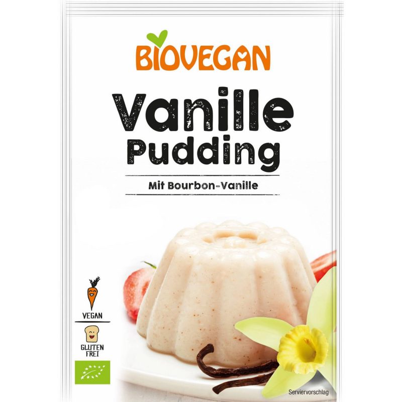 BIOVEGAN Vanille Pudding Verpackung