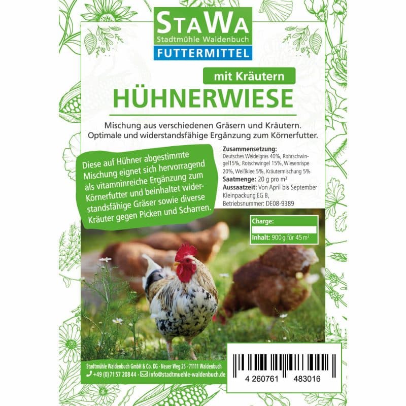 StaWa Hühnerwiese - Samenmix für Hühner und Wachteln – Detailbild 1 – jetzt kaufen bei Stadtmühle Waldenbuch