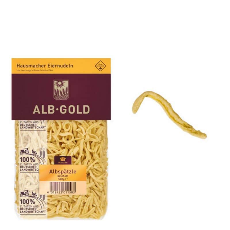 Alb-Gold Albspätzle