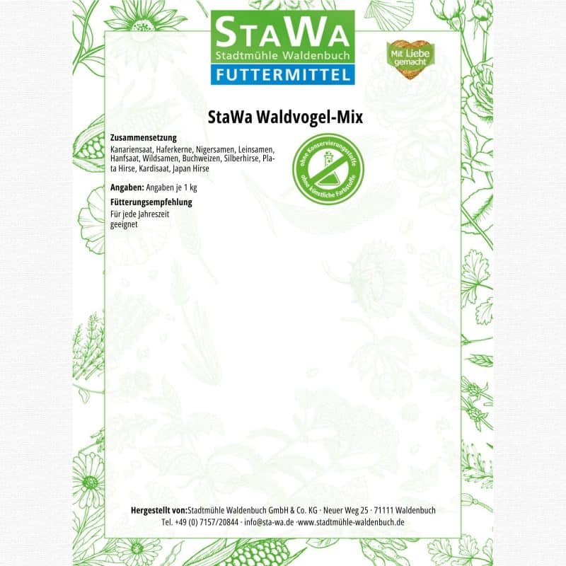StaWa Waldvogel-Mix – Detailbild 3 – jetzt kaufen bei Stadtmühle Waldenbuch