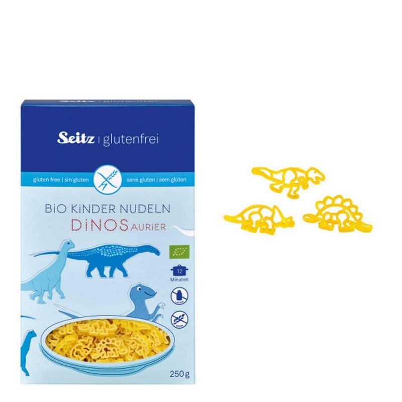 SEITZ Kindernudeln Dinosaurier Glutenfrei