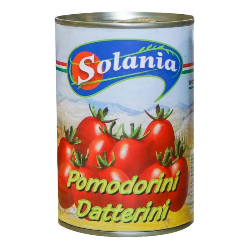 SOLANIA Pomodorini Datterini - italienische Kirschtomaten 400g – jetzt kaufen bei Stadtmühle Waldenbuch