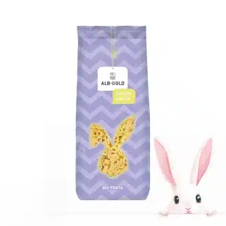 ALB-GOLD Bio Hoppel Hasen Pasta 250 g – jetzt kaufen bei Stadtmühle Waldenbuch