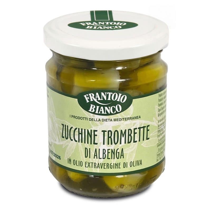 FRANTOIO BIANCO Zucchine Trombette di Albenga 190 g – jetzt kaufen bei Stadtmühle Waldenbuch